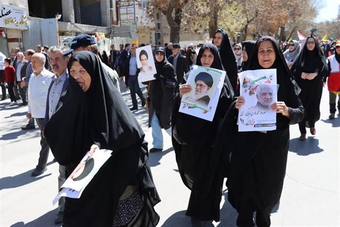 گزارش تصویری از راهپیمایی روز قدس