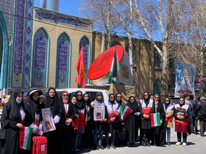 گزارش تصویری از راهپیمایی روز قدس
