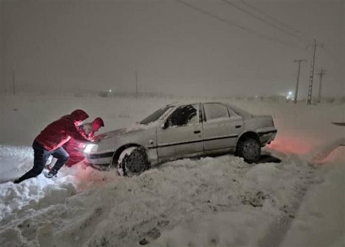 آماده باش نجاتگران استان همدان در ایام برفی