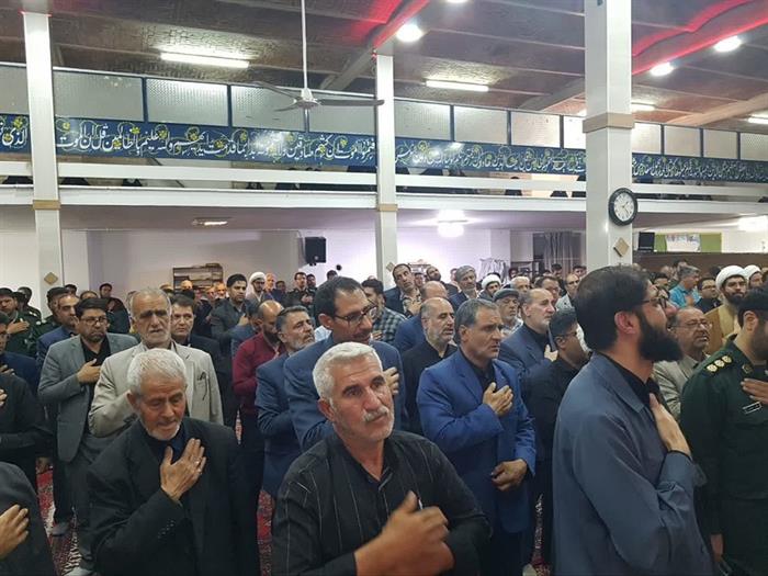 مراسم عزاداری رئیس جمهور شهید و همراهانش