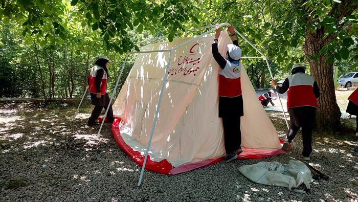 آزمون المپاد دادرس دختران در همدان برگزار شد