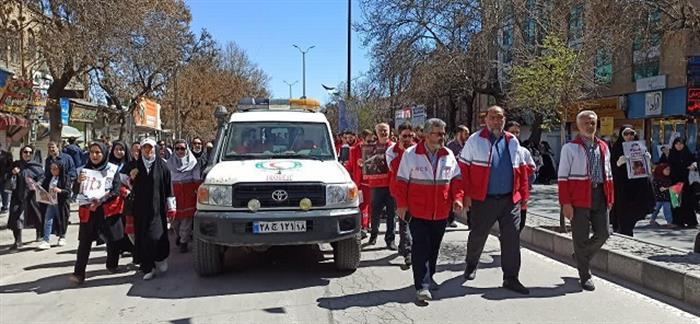 گزارش تصویری از راهپیمایی روز قدس