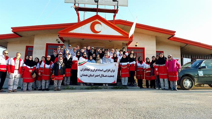 توان افزایی امدادگران به میزبانی شهرستان رزن