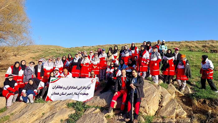 توان افزایی امدادگران به میزبانی شهرستان رزن