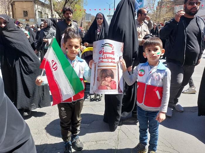 گزارش تصویری از راهپیمایی روز قدس
