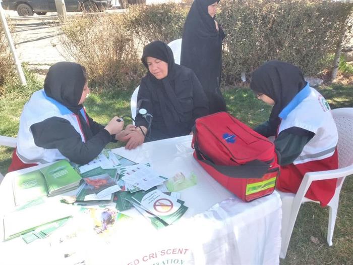 فعالیت تیم سحاب شهرستان رزن