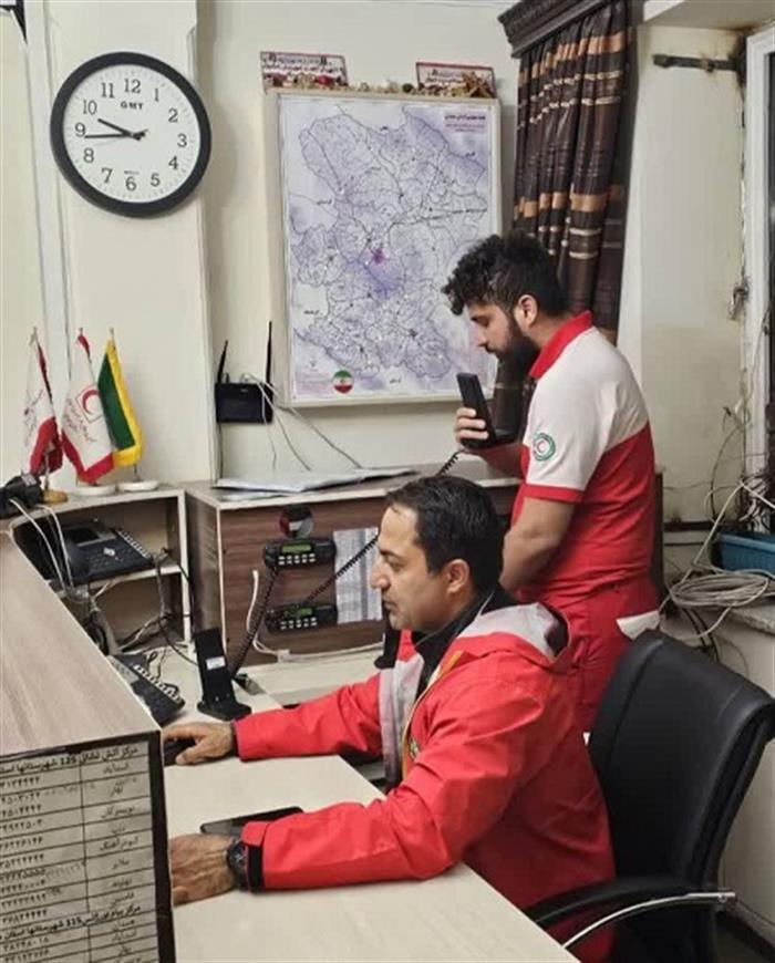آماده باش نجاتگران استان همدان در ایام برفی