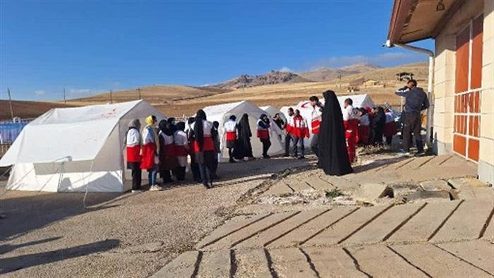 مانور زلزله طرح یاس شهرستان رزن