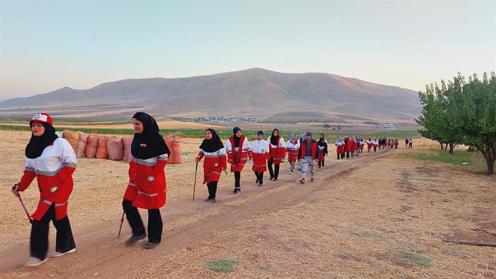 تصاویری از برنامه ی ماهانه توان افزایی بانوان