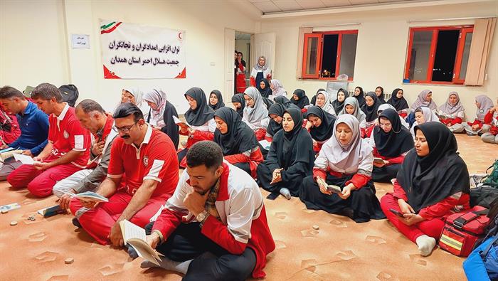 تصاویری از برنامه ی ماهانه توان افزایی بانوان