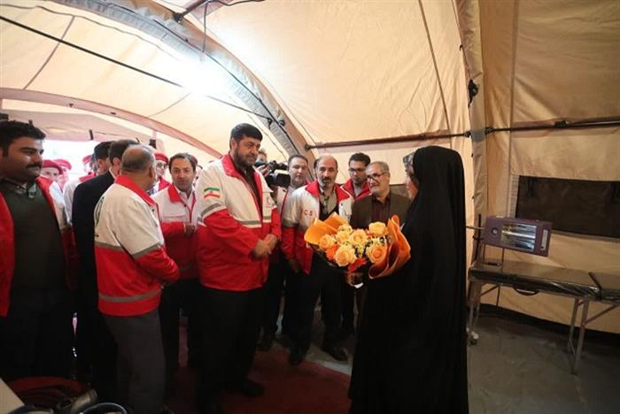 برگزاری یادواره ۱۰۳ شهید امدادگر استان همدان