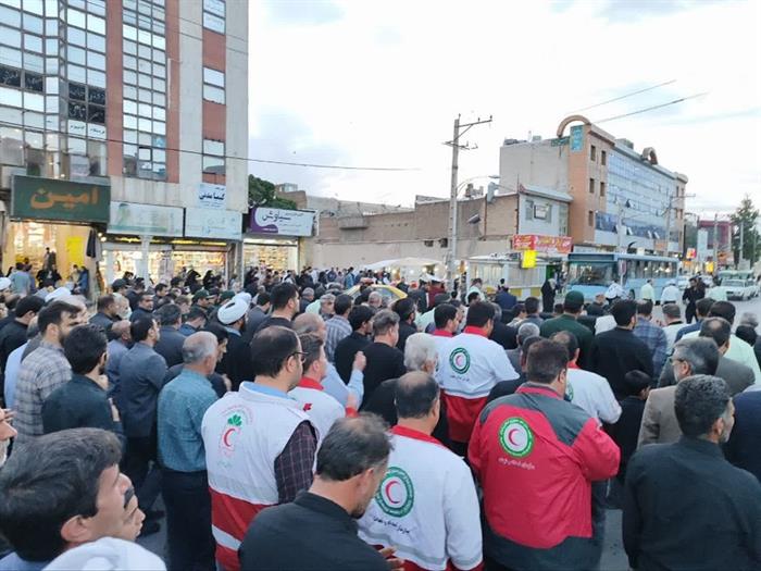 مراسم عزاداری رئیس جمهور شهید و همراهانش