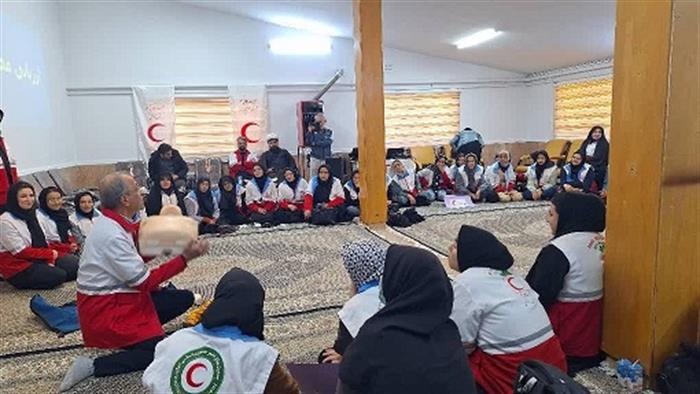 مانور زلزله طرح یاس شهرستان رزن