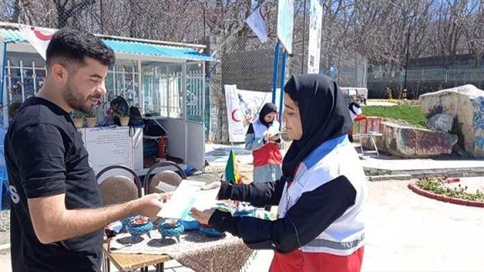 فعالیت اعضای جوانان تویسرکان