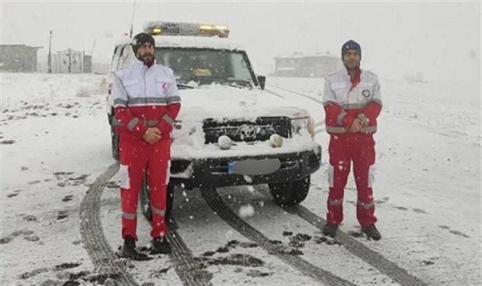آماده باش نجاتگران استان همدان در ایام برفی