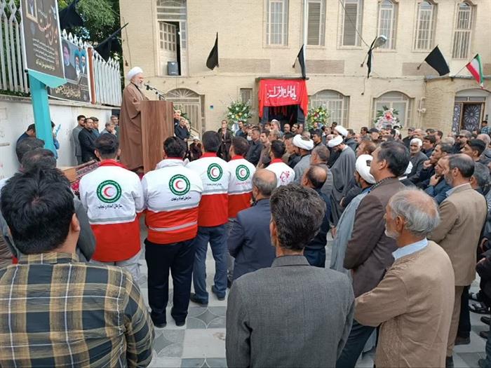 مراسم عزاداری رئیس جمهور شهید و همراهانش