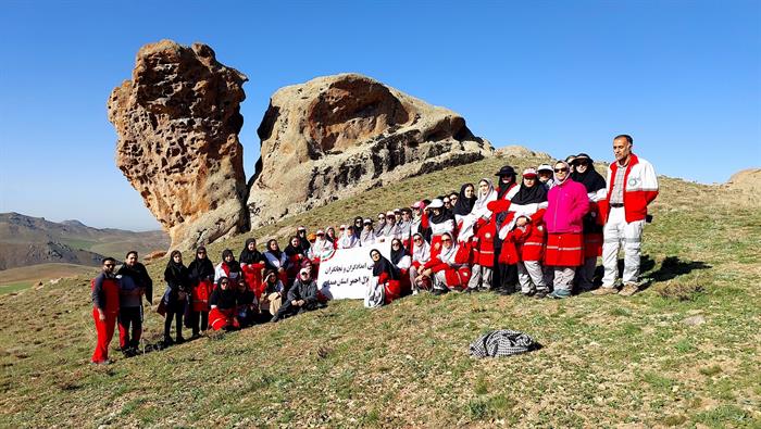 توان افزایی امدادگران به میزبانی شهرستان رزن