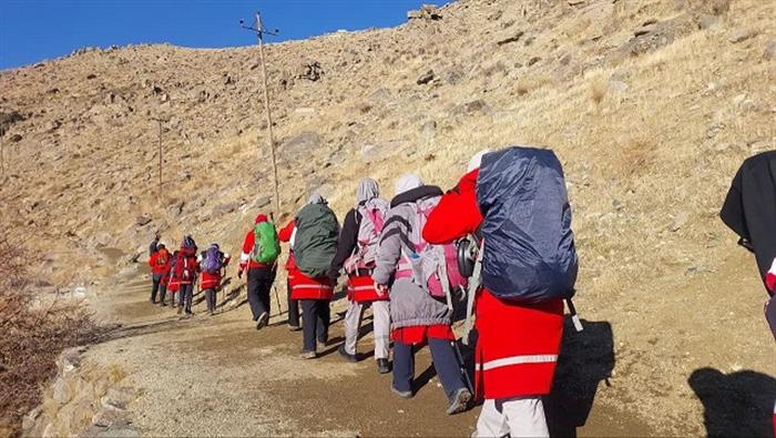 مانور زلزله طرح یاس شهرستان رزن
