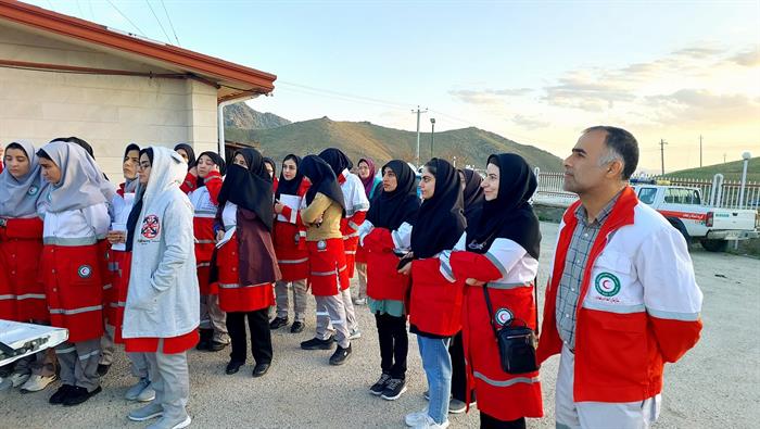 توان افزایی امدادگران به میزبانی شهرستان رزن