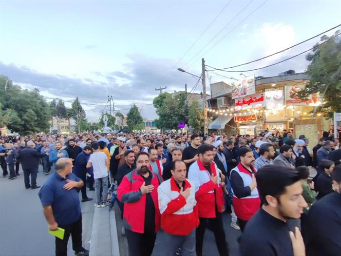 مراسم عزاداری رئیس جمهور شهید و همراهانش