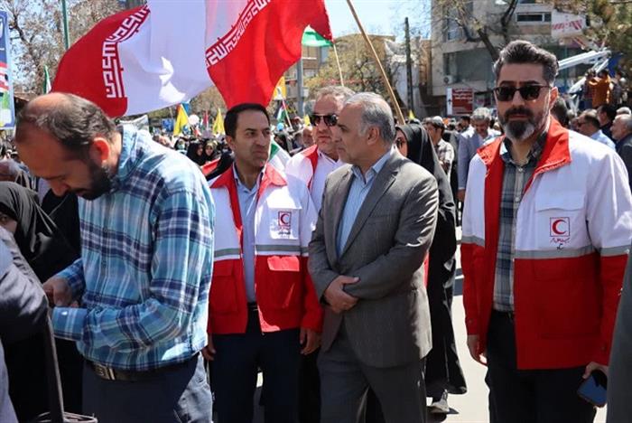 گزارش تصویری از راهپیمایی روز قدس