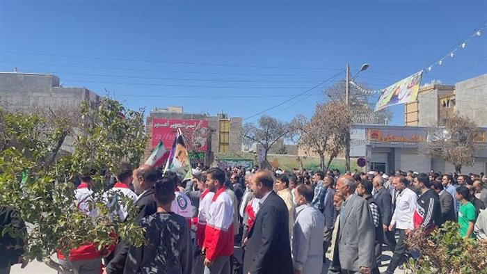 گزارش تصویری از راهپیمایی روز قدس