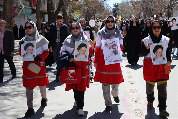 گزارش تصویری از راهپیمایی روز قدس