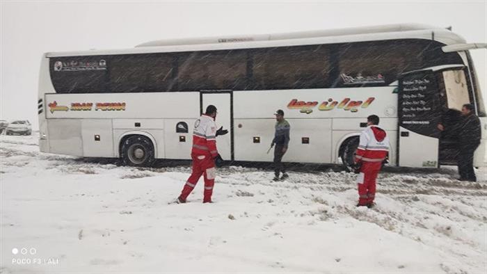 آماده باش نجاتگران استان همدان در ایام برفی