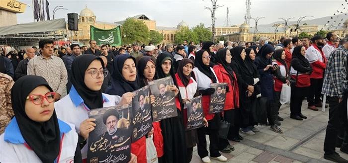 مراسم عزاداری رئیس جمهور شهید و همراهانش