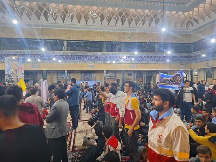 حضور خانواده بزرگ هلال احمر استان همدان در راهپیم