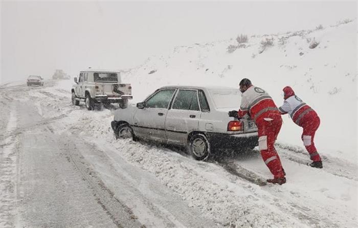 آماده باش نجاتگران استان همدان در ایام برفی