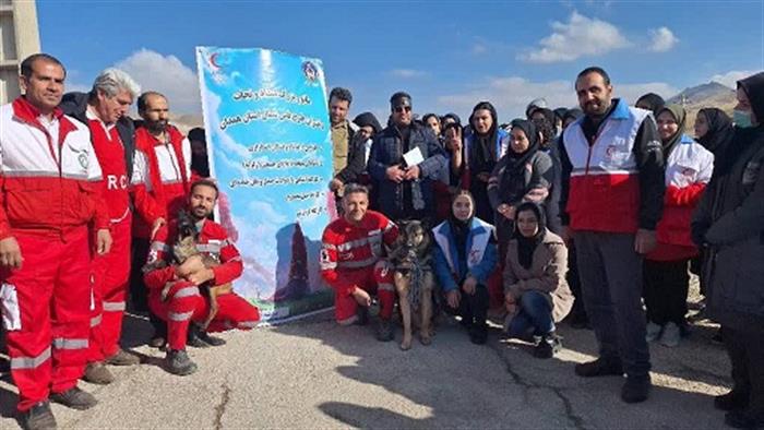 مانور زلزله طرح یاس شهرستان رزن