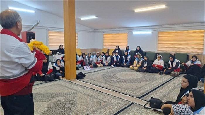 مانور زلزله طرح یاس شهرستان رزن
