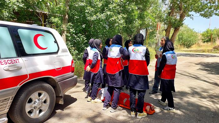 آزمون المپاد دادرس دختران در همدان برگزار شد