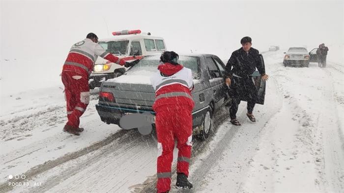 آماده باش نجاتگران استان همدان در ایام برفی