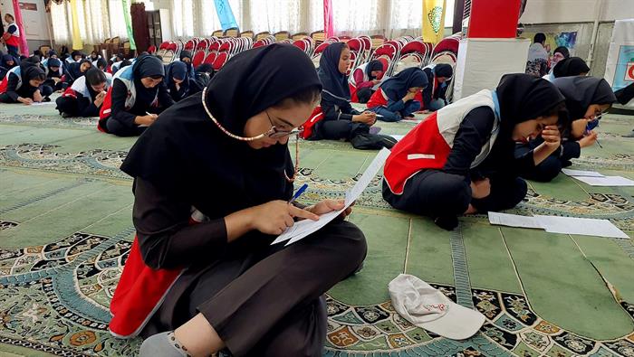آزمون المپاد دادرس دختران در همدان برگزار شد